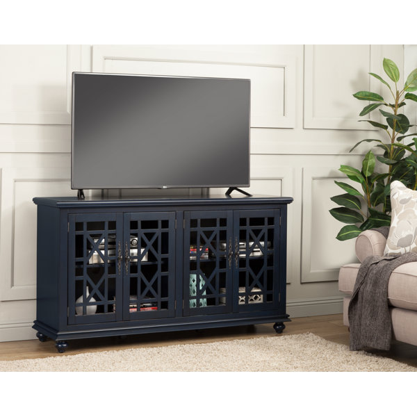 Navy Blue Media Stand Wayfair